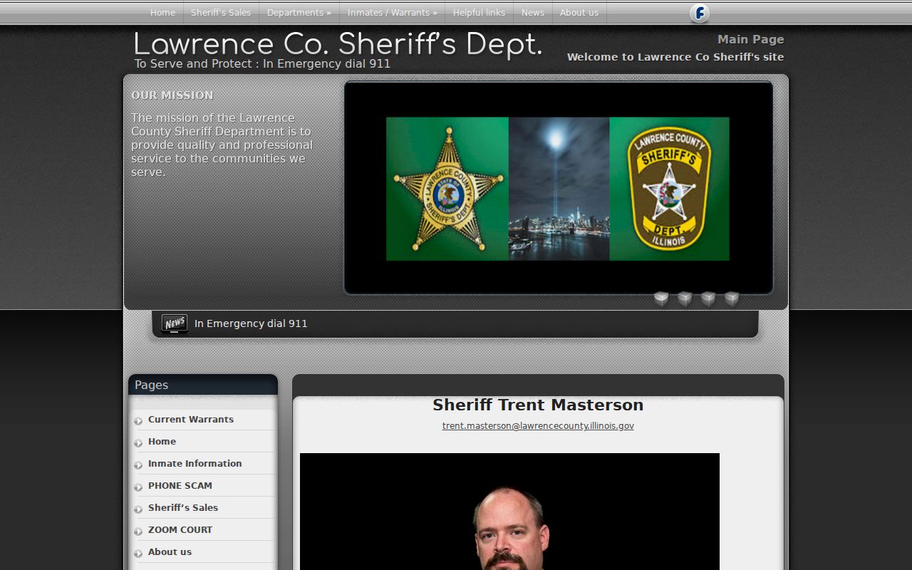 Lawrence County criminal history sheriff official website